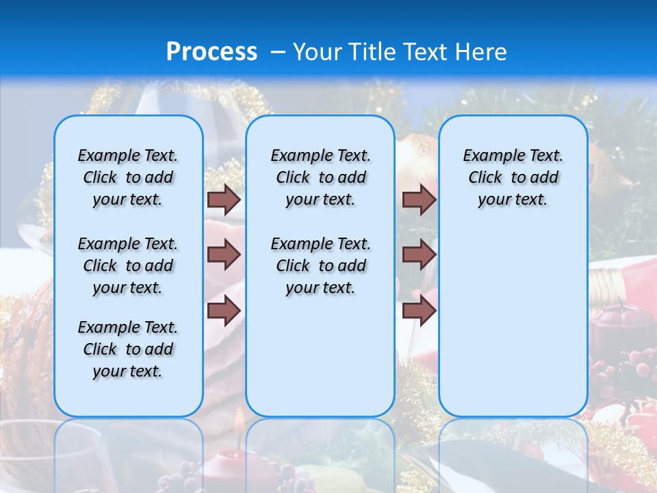 Close Up Cuts Salad PowerPoint Template