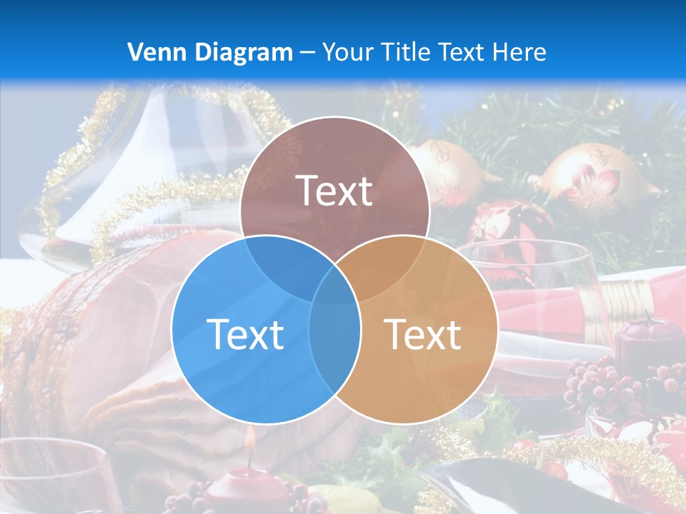 Close Up Cuts Salad PowerPoint Template