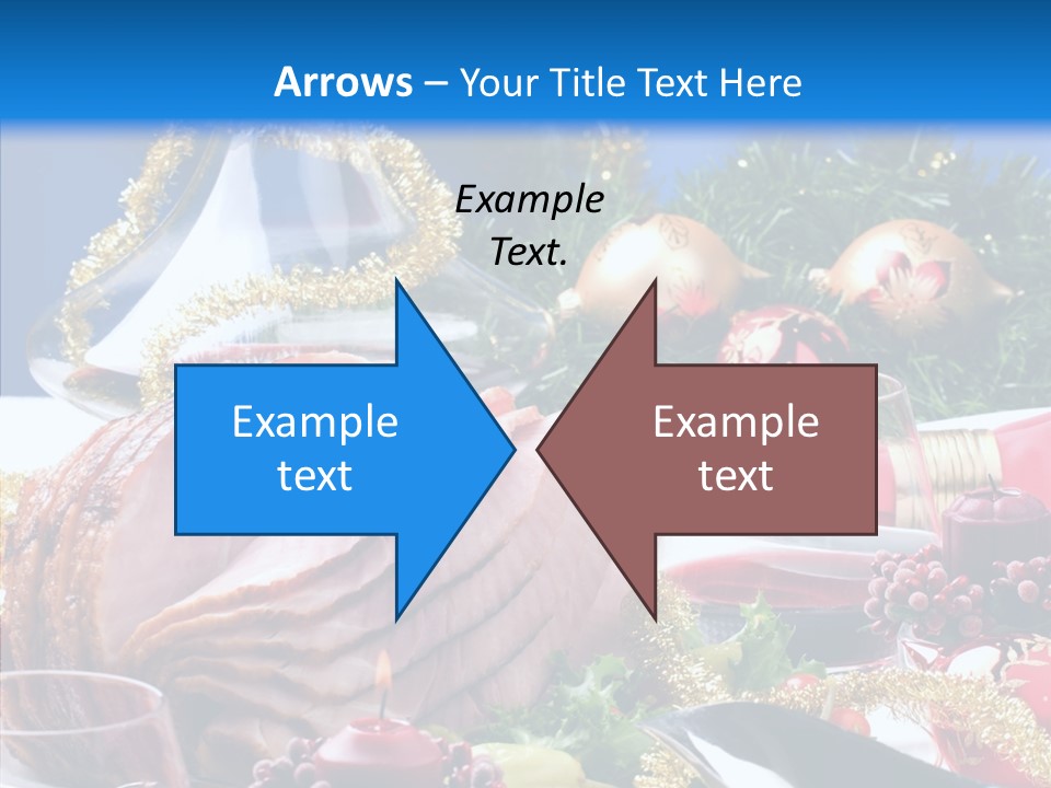 Close Up Cuts Salad PowerPoint Template