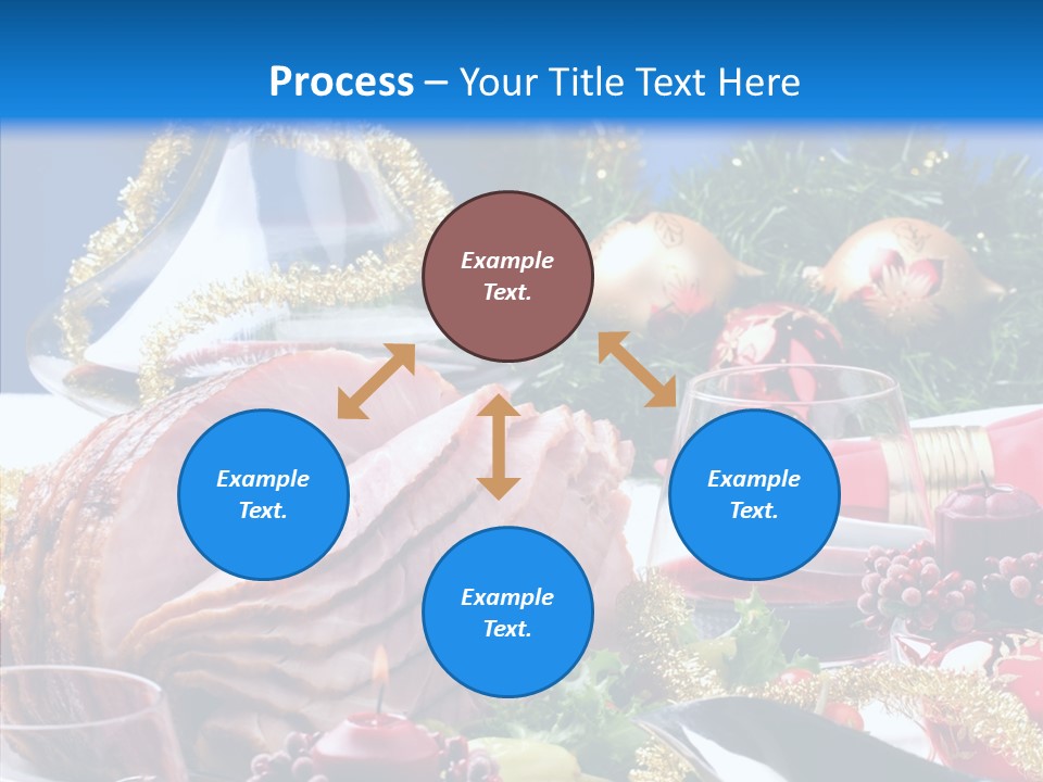 Close Up Cuts Salad PowerPoint Template