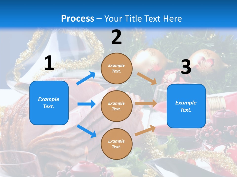 Close Up Cuts Salad PowerPoint Template