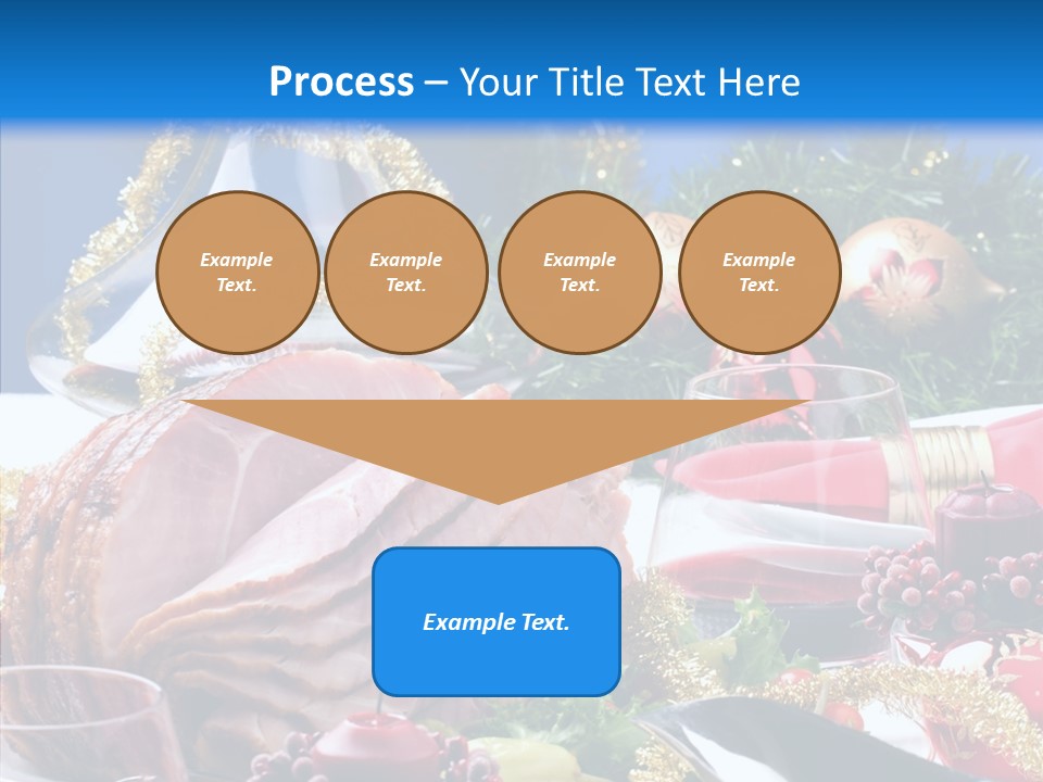 Close Up Cuts Salad PowerPoint Template