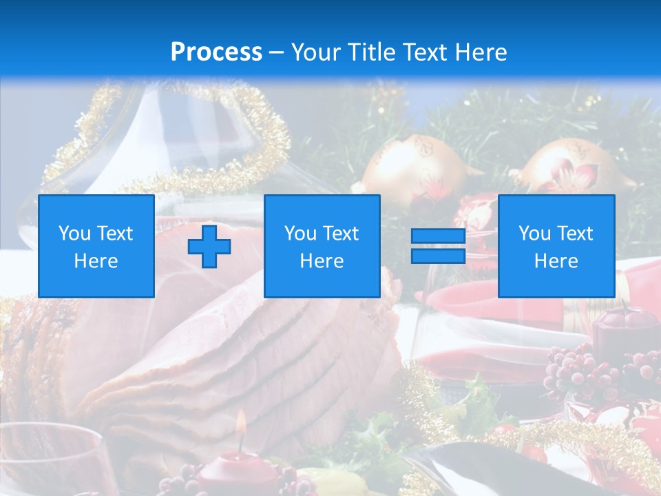 Close Up Cuts Salad PowerPoint Template