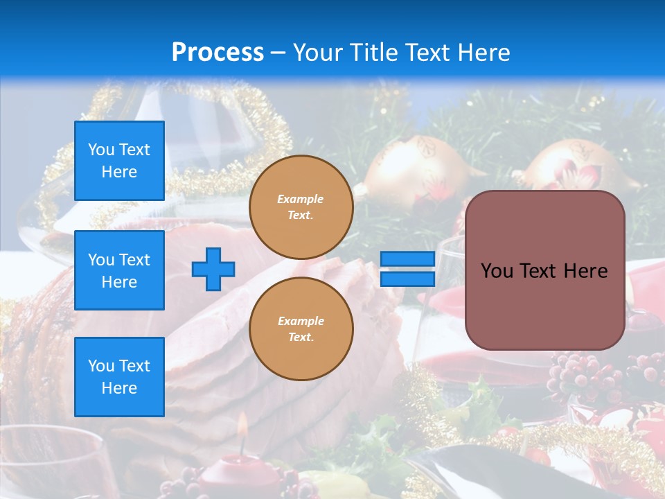 Close Up Cuts Salad PowerPoint Template