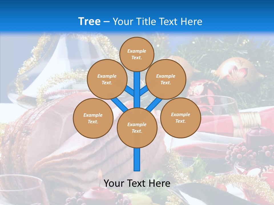 Close Up Cuts Salad PowerPoint Template