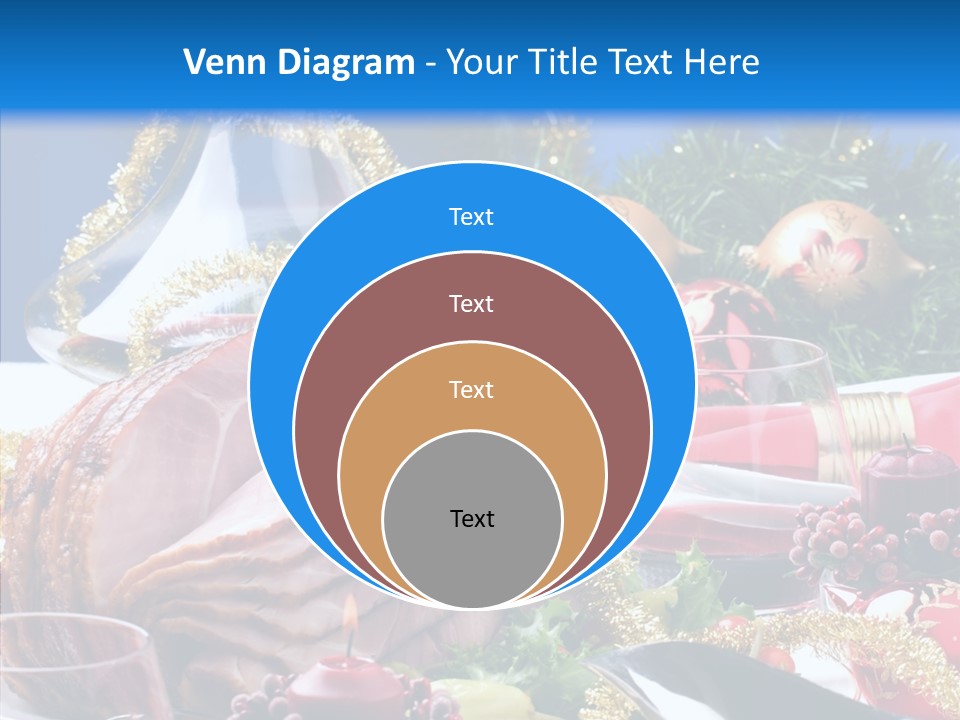 Close Up Cuts Salad PowerPoint Template