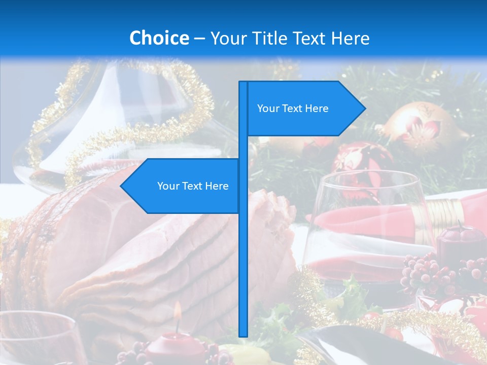 Close Up Cuts Salad PowerPoint Template