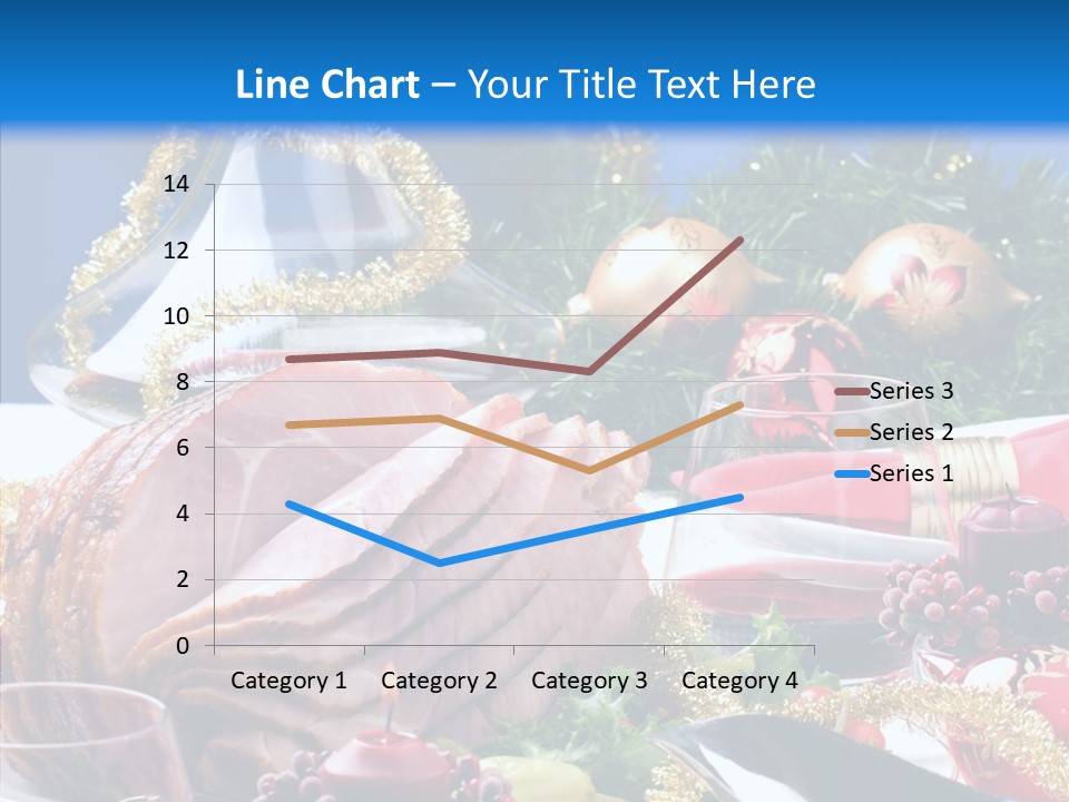 Close Up Cuts Salad PowerPoint Template
