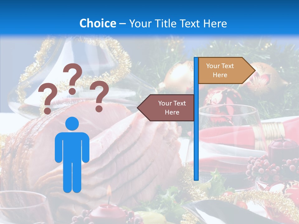 Close Up Cuts Salad PowerPoint Template