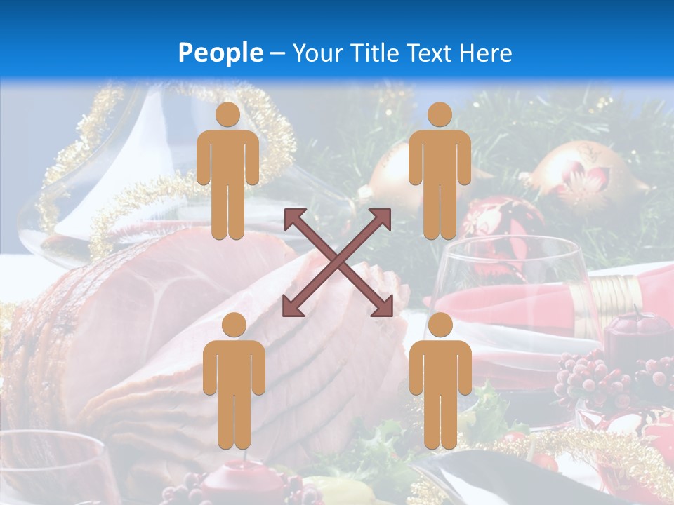 Close Up Cuts Salad PowerPoint Template