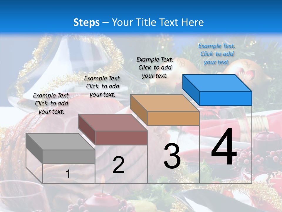 Close Up Cuts Salad PowerPoint Template