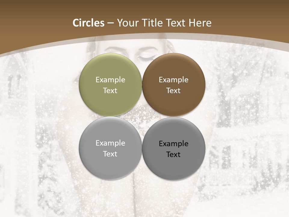 Beautiful Skin Lips PowerPoint Template
