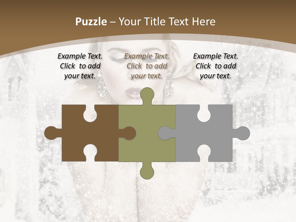 Beautiful Skin Lips PowerPoint Template
