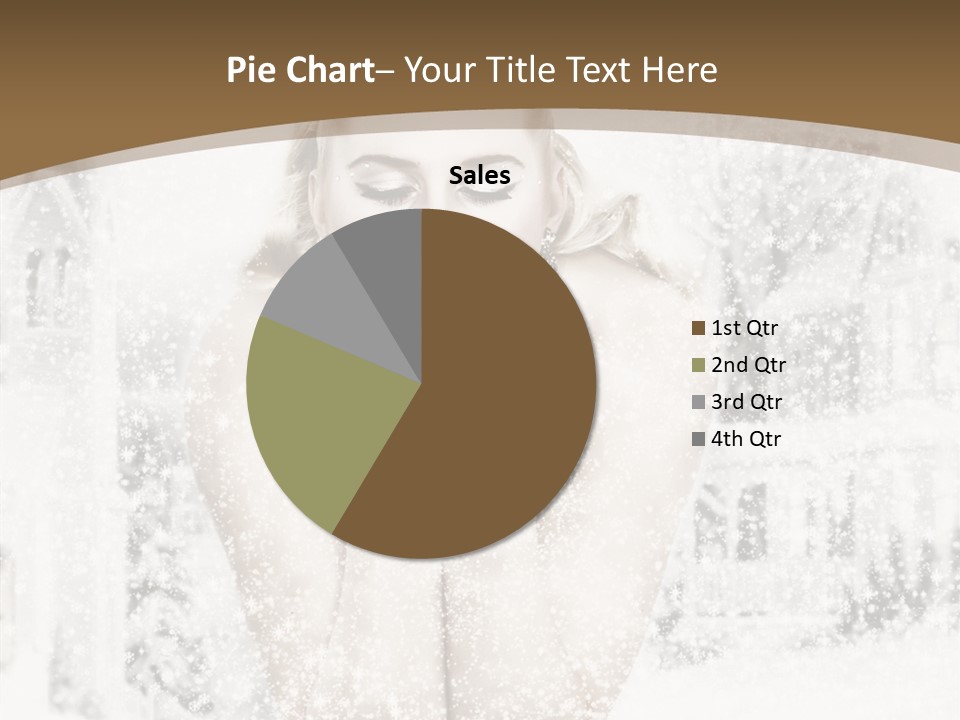Beautiful Skin Lips PowerPoint Template