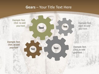 Beautiful Skin Lips PowerPoint Template