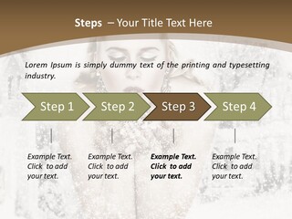 Beautiful Skin Lips PowerPoint Template