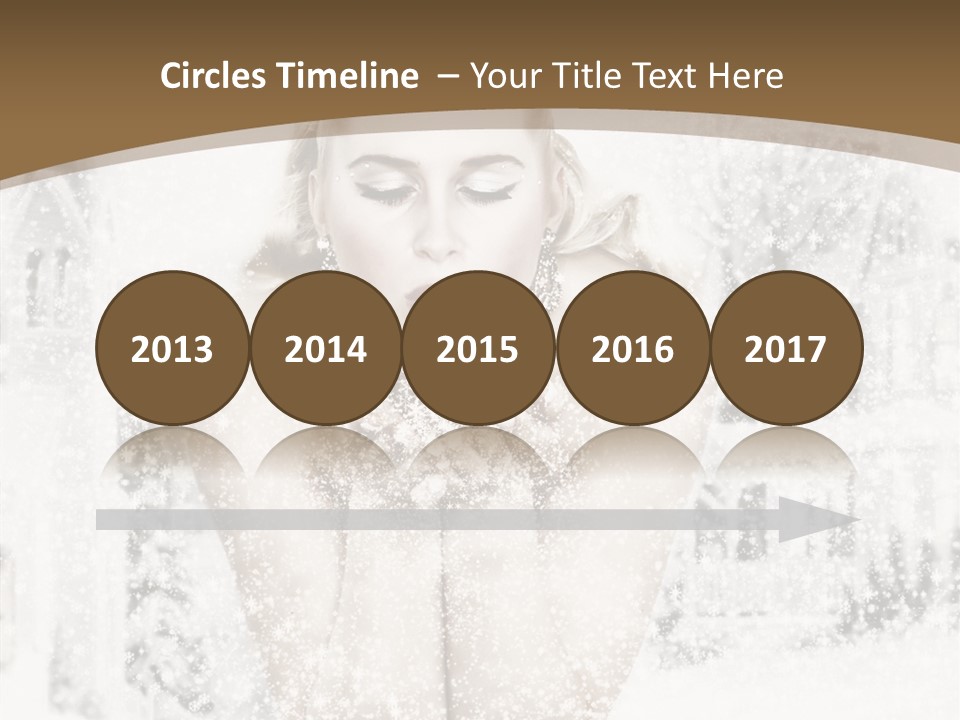 Beautiful Skin Lips PowerPoint Template