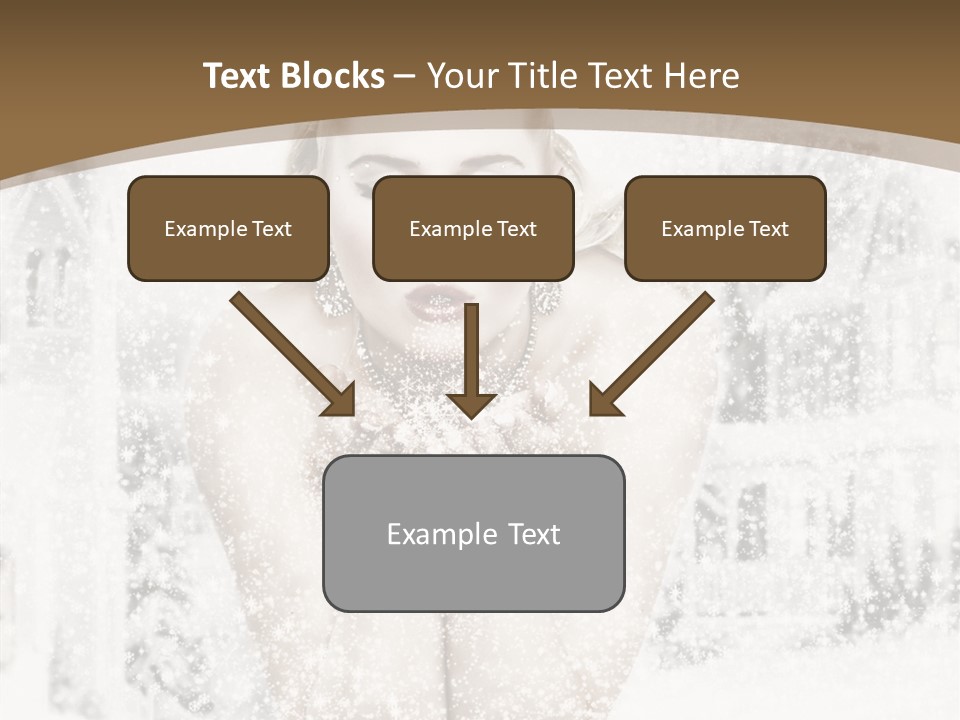 Beautiful Skin Lips PowerPoint Template