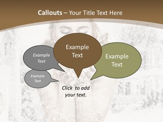Beautiful Skin Lips PowerPoint Template