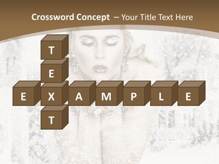 Beautiful Skin Lips PowerPoint Template