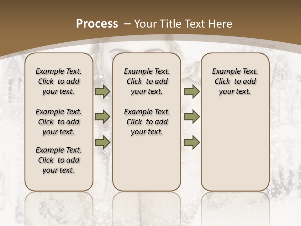 Beautiful Skin Lips PowerPoint Template
