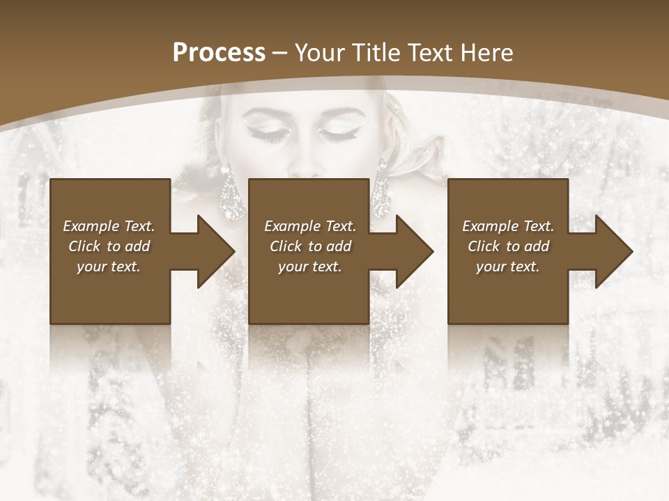 Beautiful Skin Lips PowerPoint Template