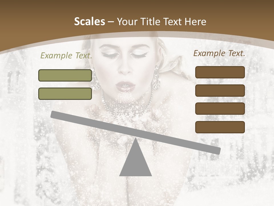 Beautiful Skin Lips PowerPoint Template