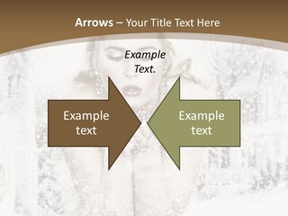 Beautiful Skin Lips PowerPoint Template