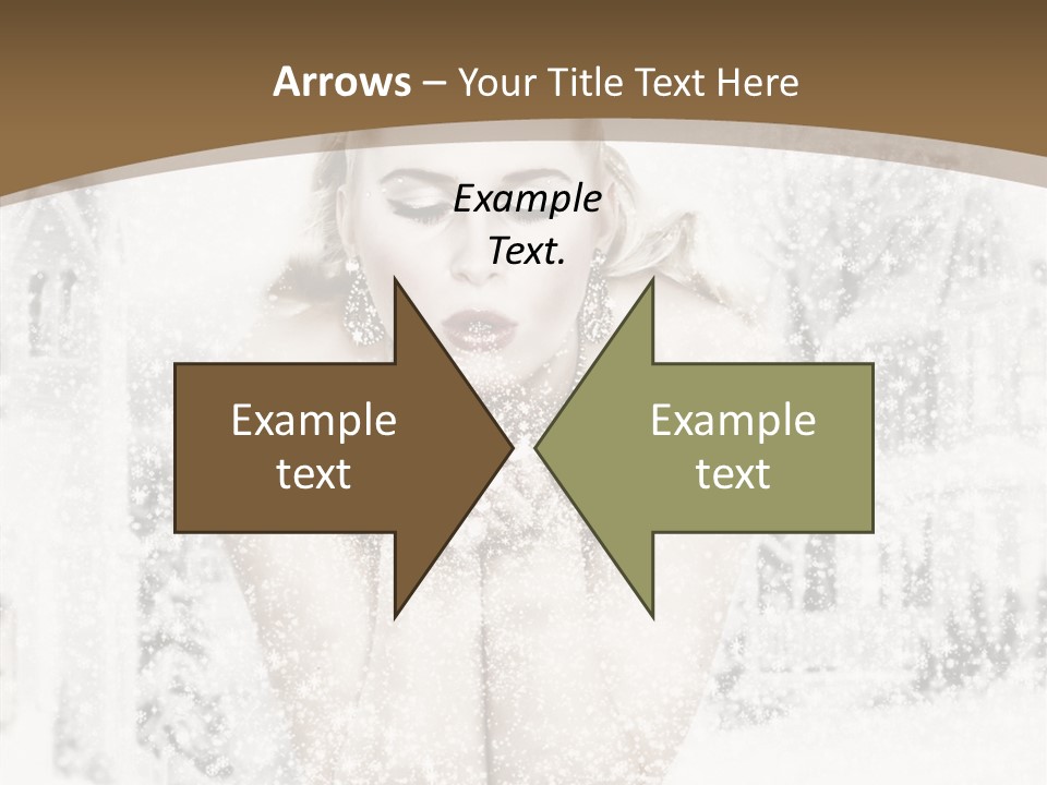 Beautiful Skin Lips PowerPoint Template
