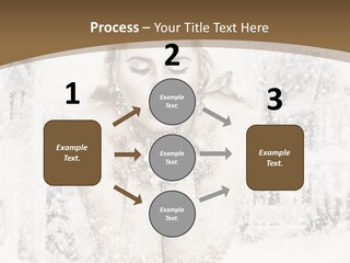 Beautiful Skin Lips PowerPoint Template