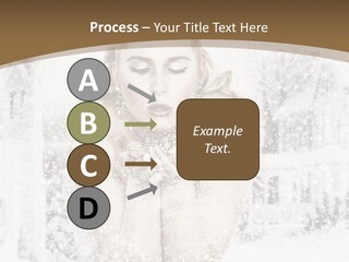 Beautiful Skin Lips PowerPoint Template