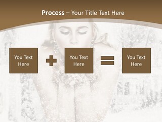 Beautiful Skin Lips PowerPoint Template