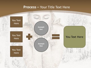 Beautiful Skin Lips PowerPoint Template