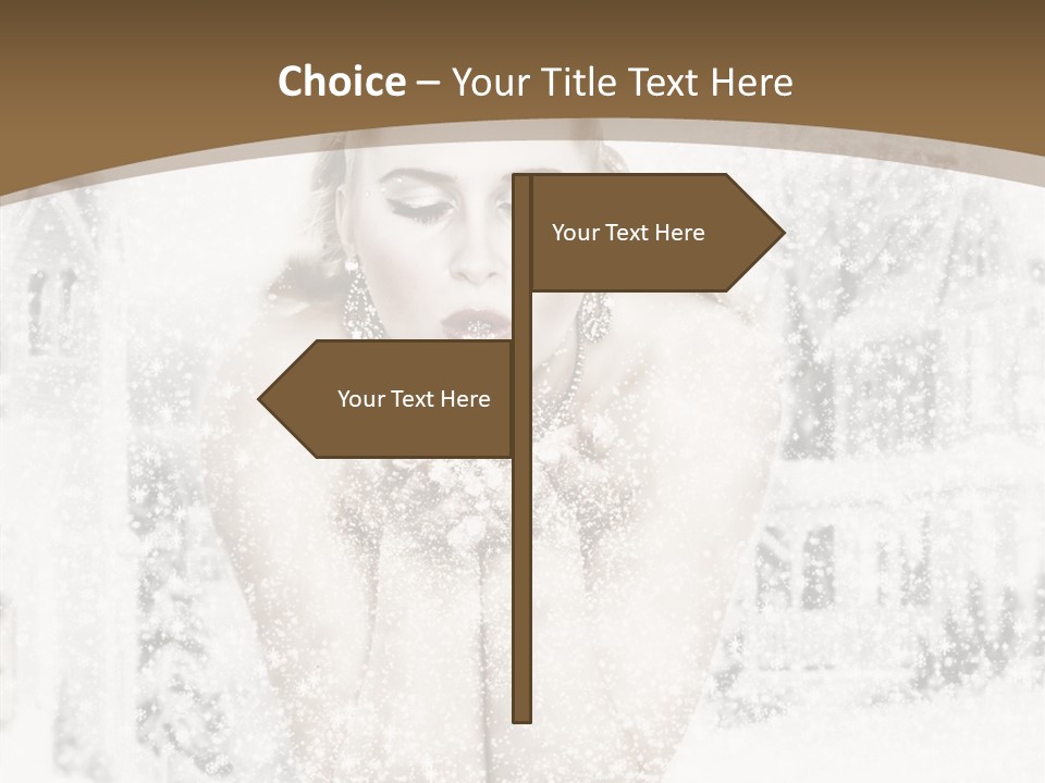 Beautiful Skin Lips PowerPoint Template