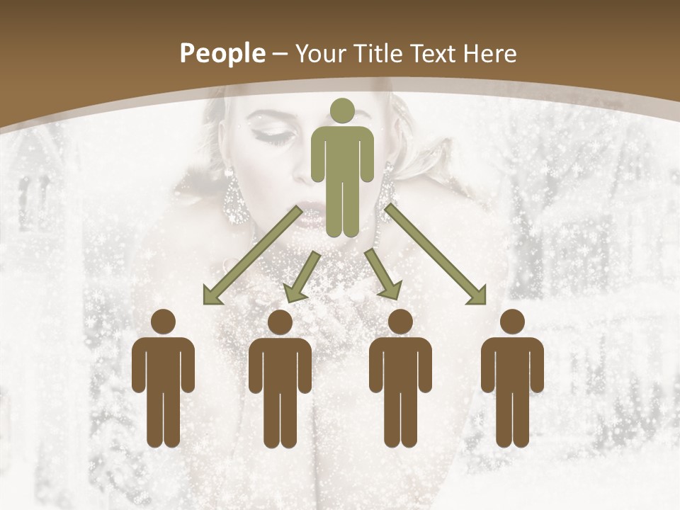 Beautiful Skin Lips PowerPoint Template