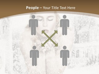 Beautiful Skin Lips PowerPoint Template