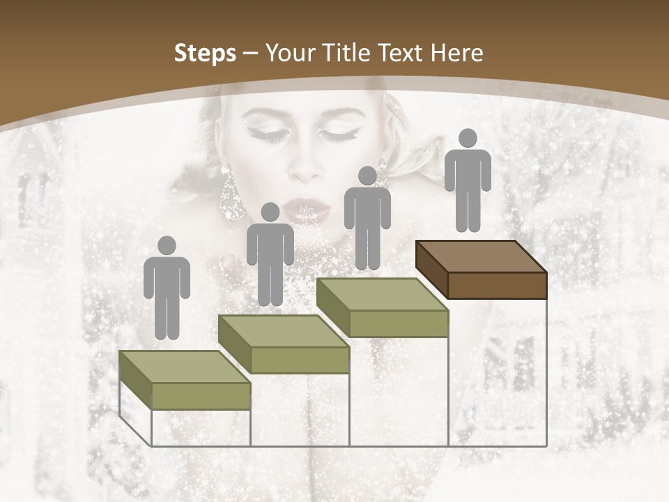 Beautiful Skin Lips PowerPoint Template