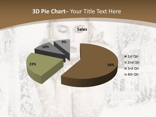 Beautiful Skin Lips PowerPoint Template