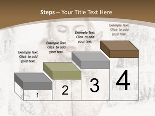 Beautiful Skin Lips PowerPoint Template