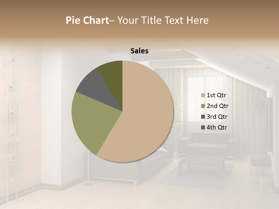 Sconce Colonnade Photo PowerPoint Template