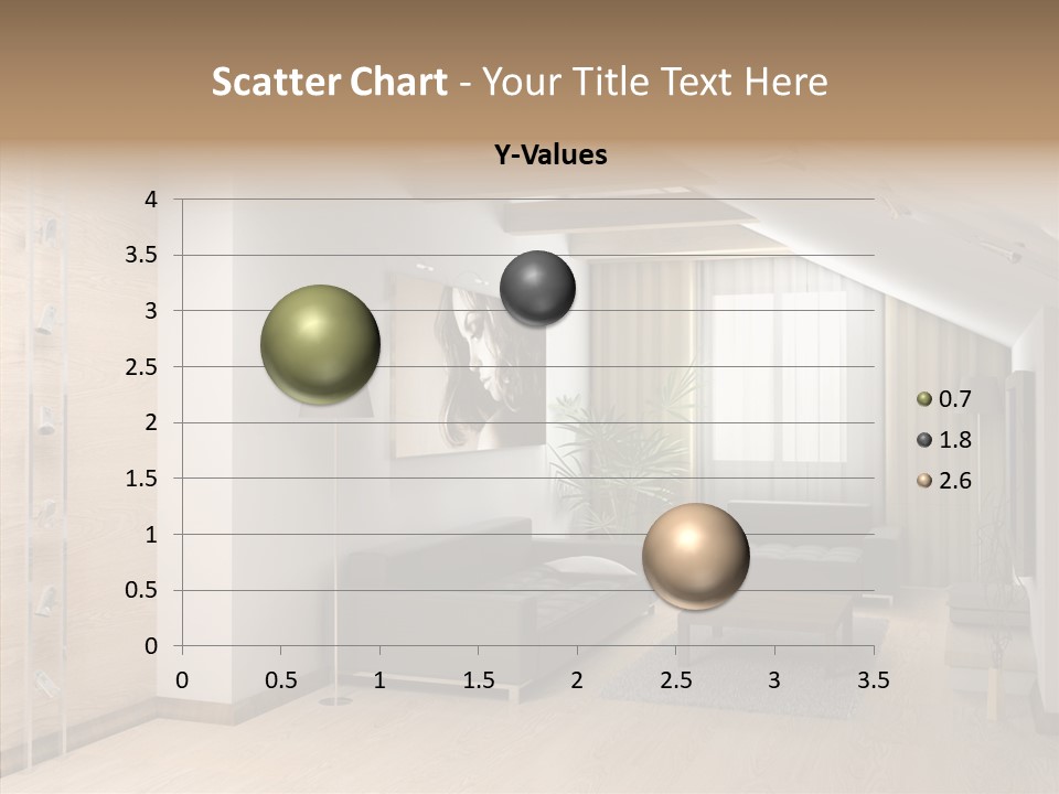 Sconce Colonnade Photo PowerPoint Template