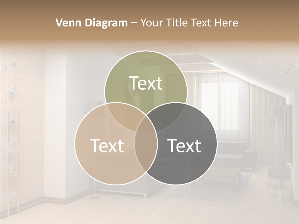 Sconce Colonnade Photo PowerPoint Template