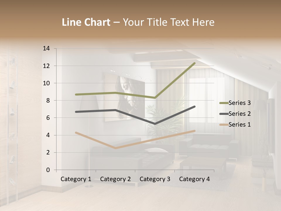Sconce Colonnade Photo PowerPoint Template