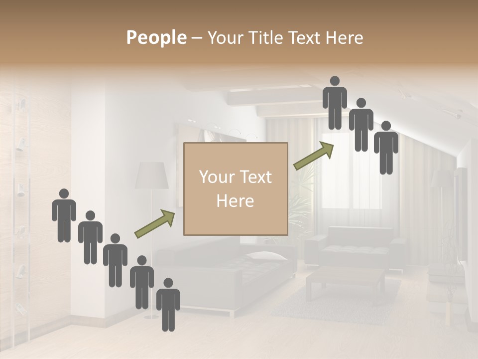 Sconce Colonnade Photo PowerPoint Template