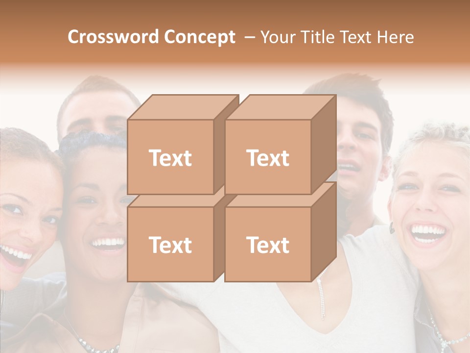 Trategy Writing Team PowerPoint Template