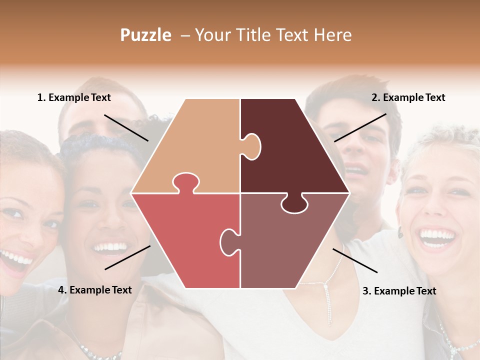 Trategy Writing Team PowerPoint Template