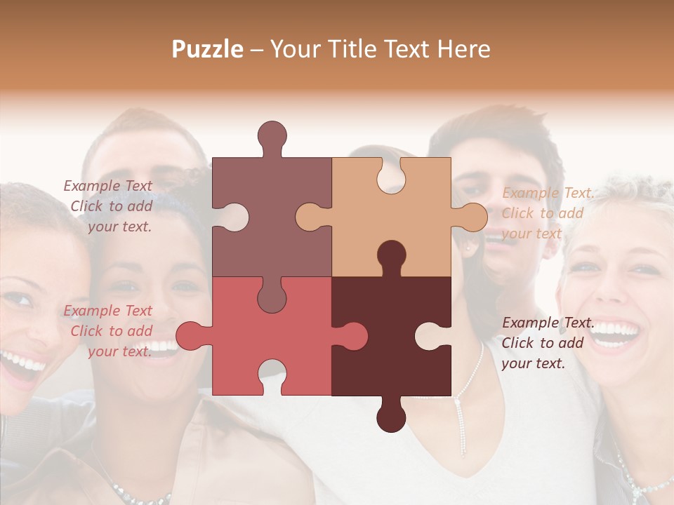 Trategy Writing Team PowerPoint Template