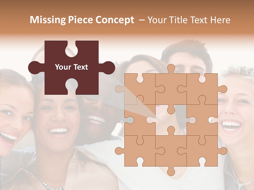 Trategy Writing Team PowerPoint Template