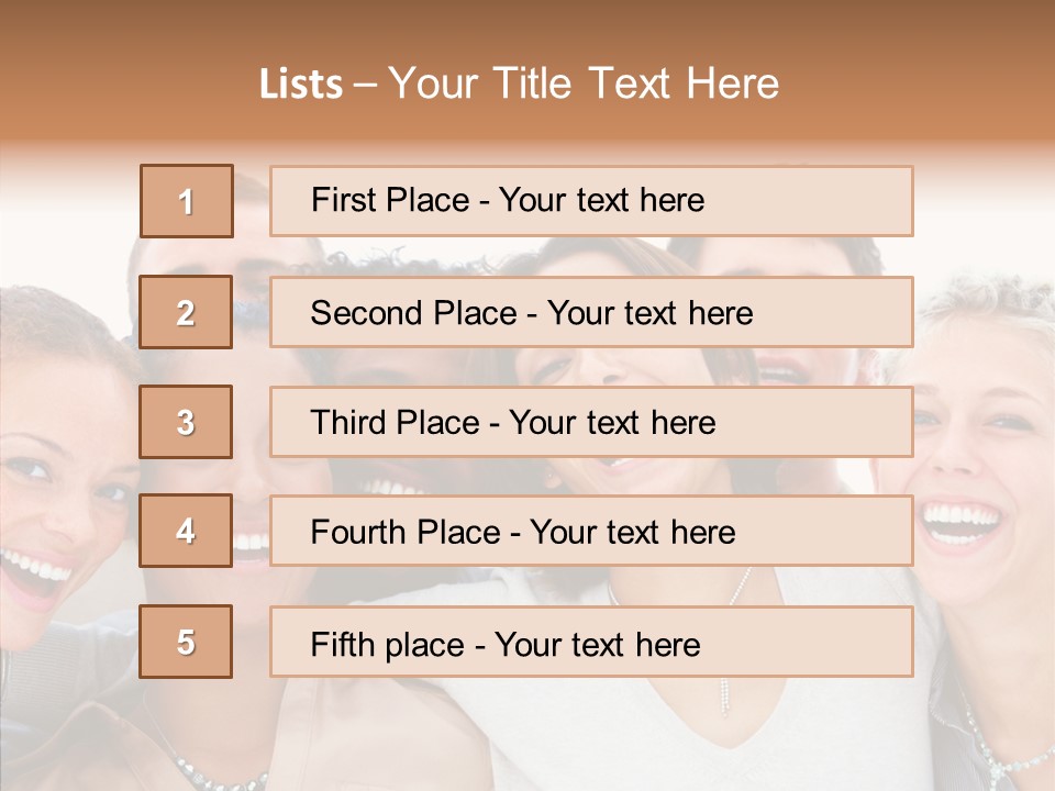 Trategy Writing Team PowerPoint Template