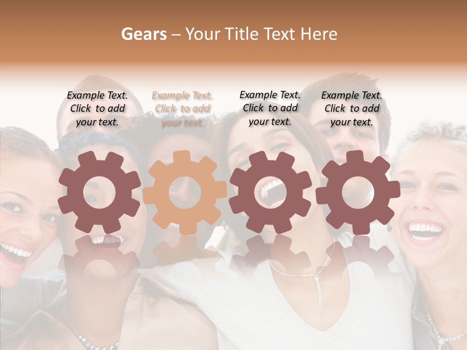 Trategy Writing Team PowerPoint Template